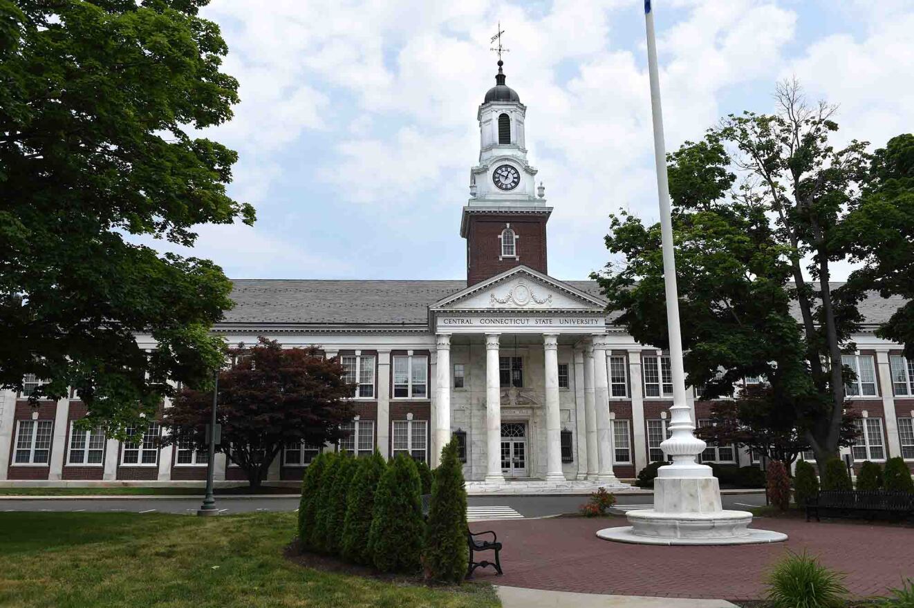 Central Connecticut State University in New Britain, June 10, 2020